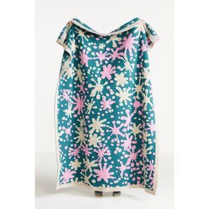 Anthropologie Story Wool Blend Heirloom Throw Blanket